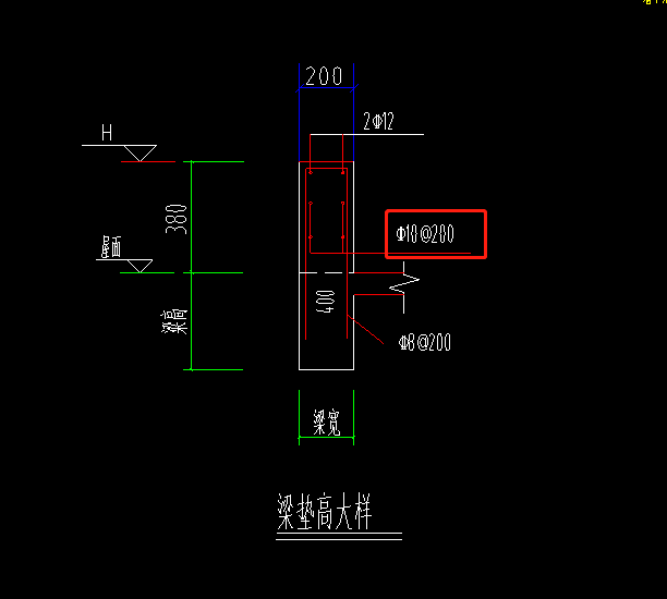 水平钢筋