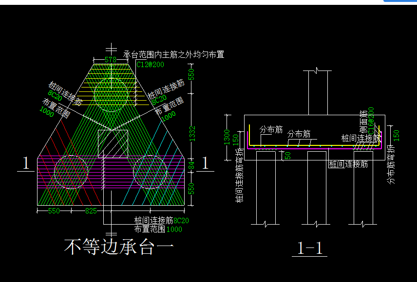 三桩承台