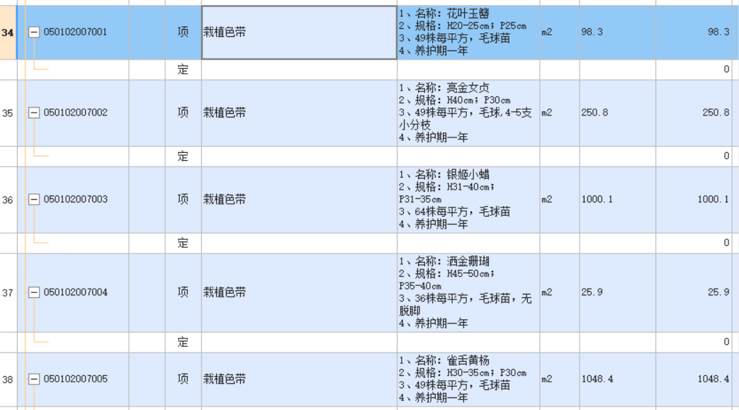 定额