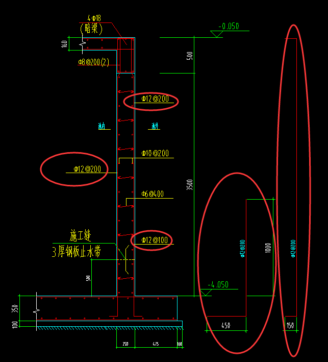 直筋