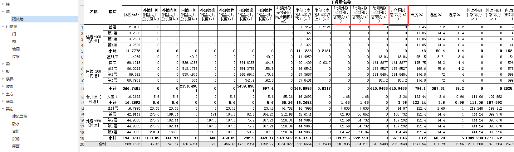 墙面铺钉钢丝网