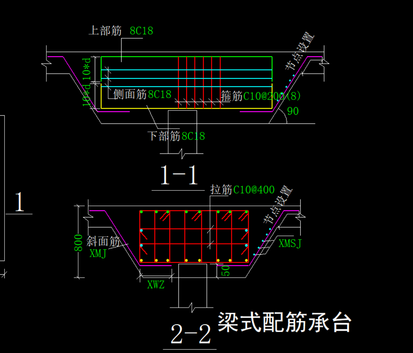 梁拉筋在图纸上的表示图片