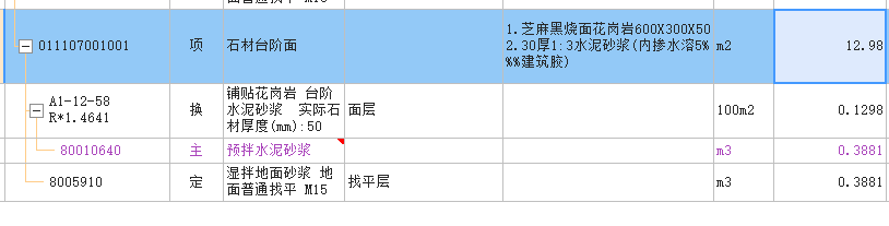 块料