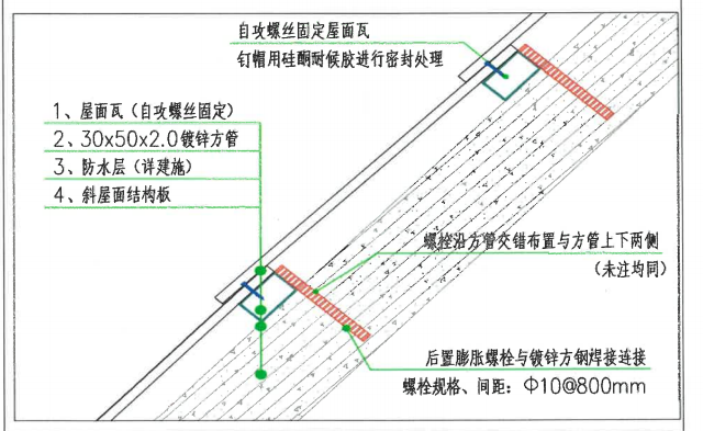 挂瓦屋面