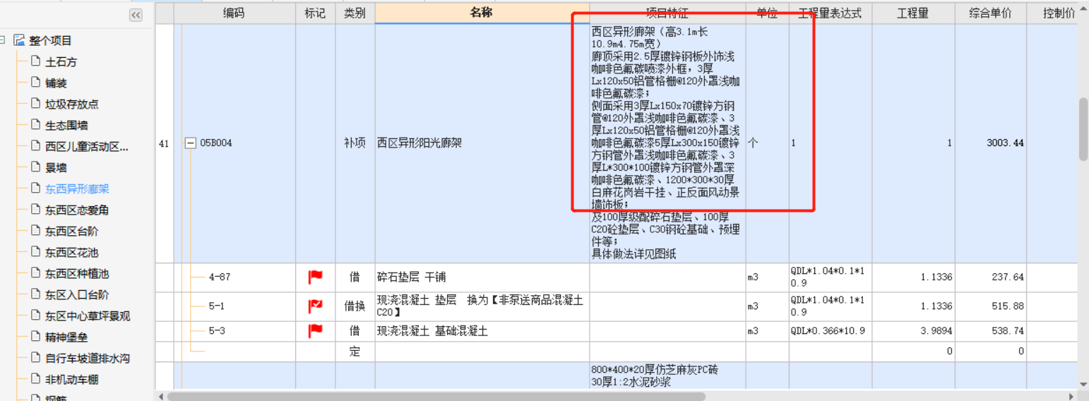 投影面
