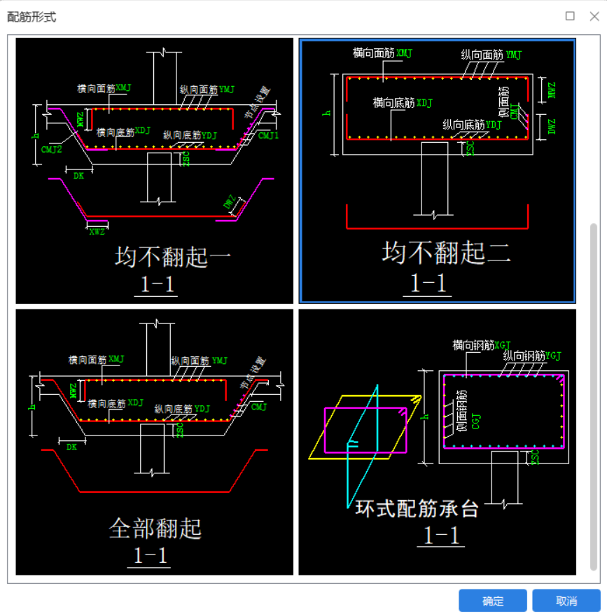 有梁式