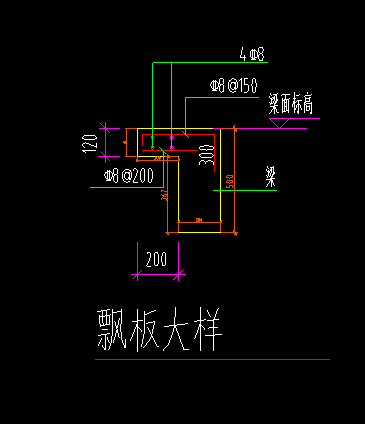 飘板