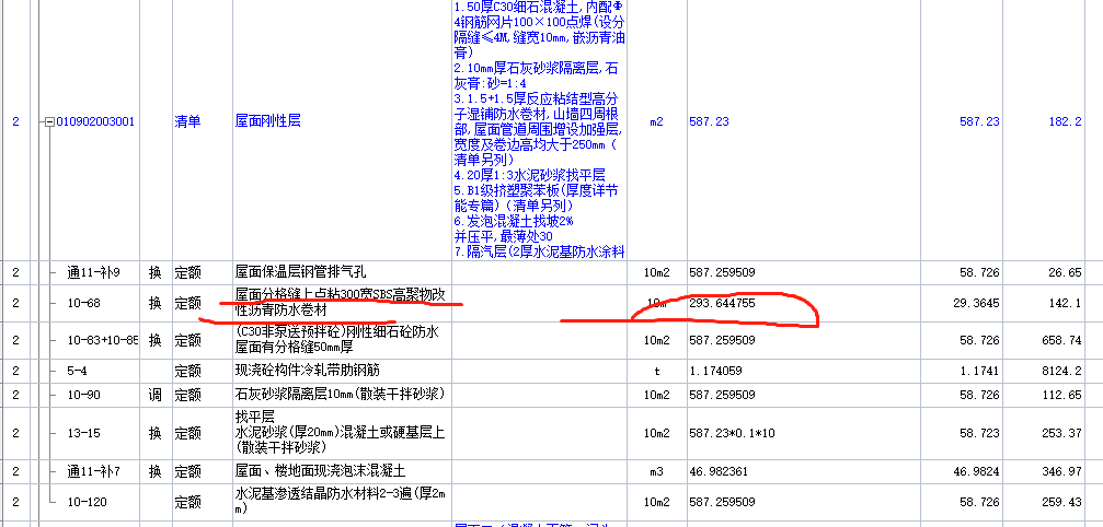 工程量