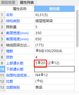 通长筋