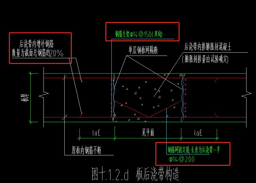 后浇带