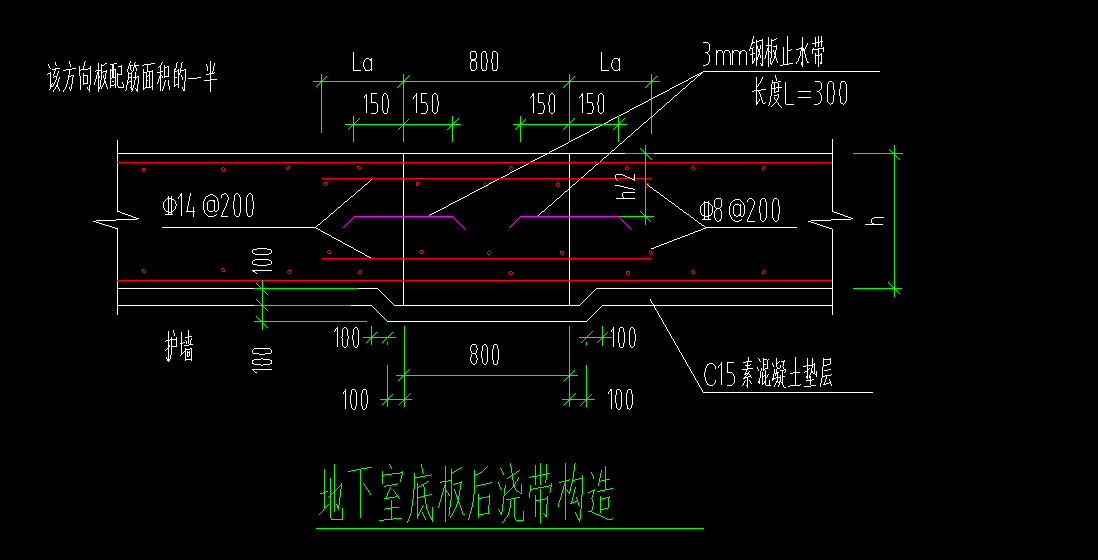 后浇带