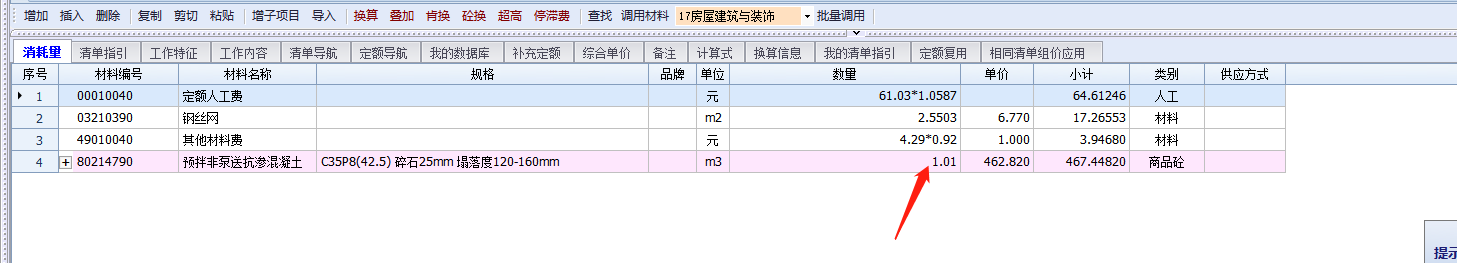 消耗量