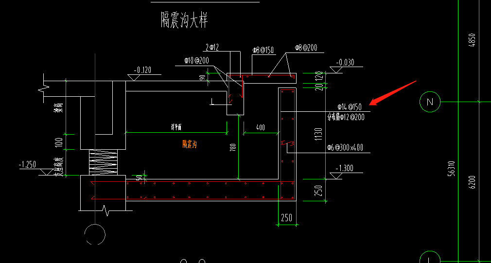 分布筋