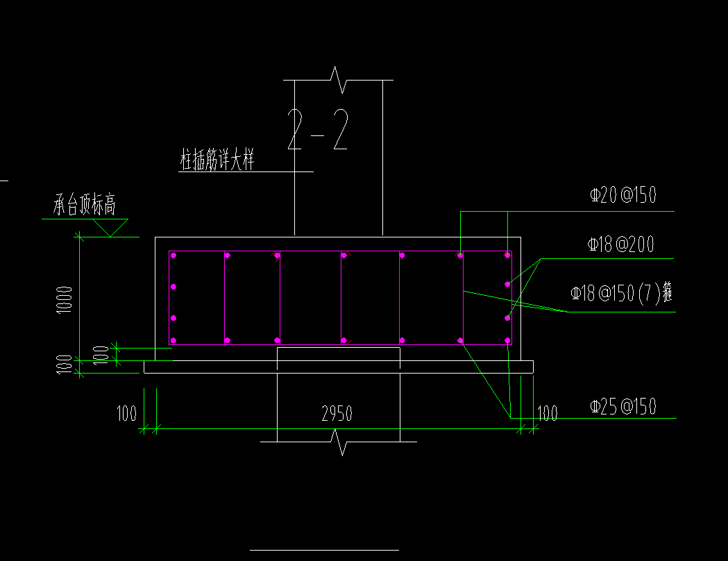 筏板侧面纵筋