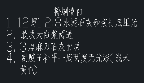 墙面喷刷涂料