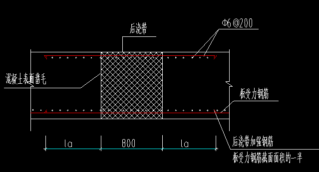 后浇带