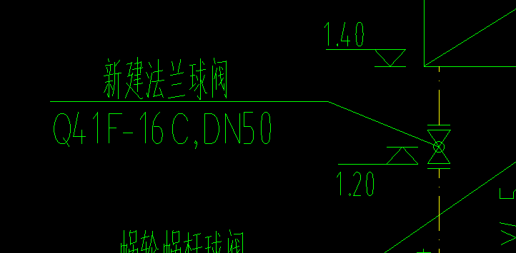 法兰球阀