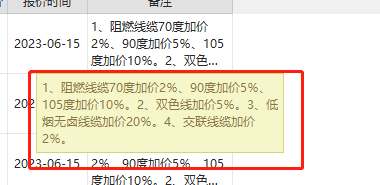 备注