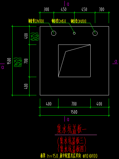 集水坑盖板