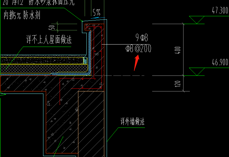 水平钢筋