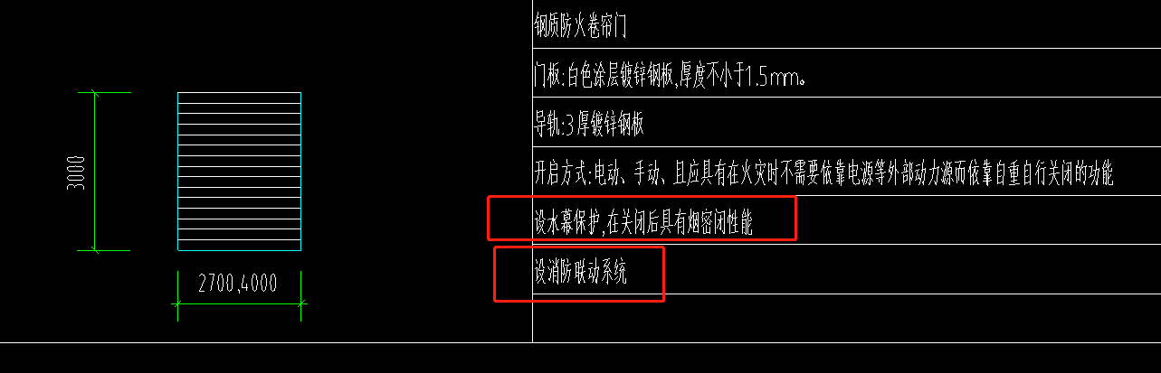 防火卷帘