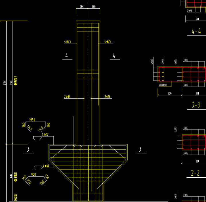 排架柱怎么建模