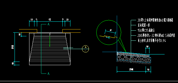 入户门室外坡道应如何布置,详细做法如下图