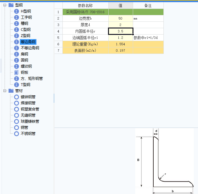 展开面积