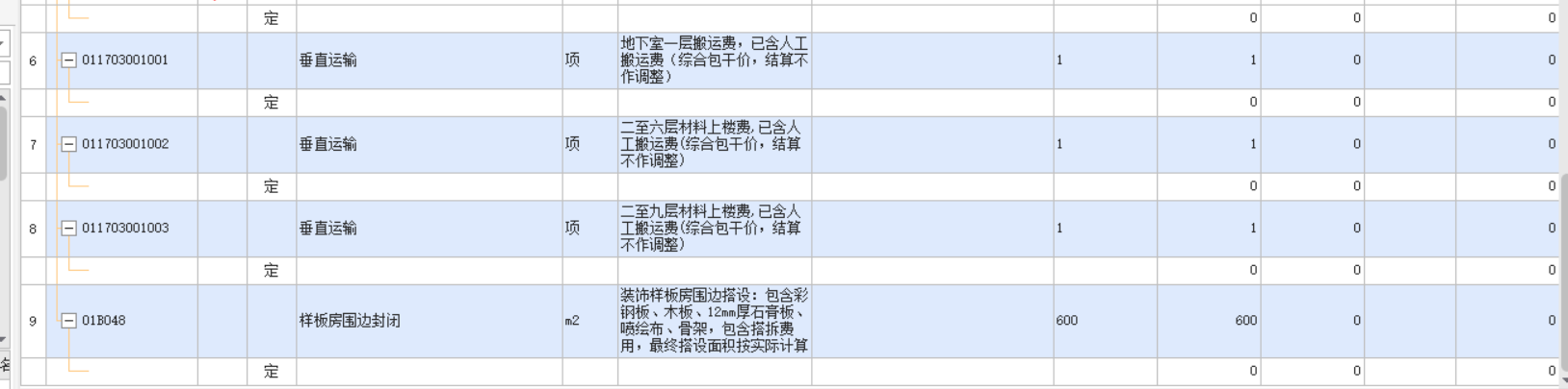 四个清单