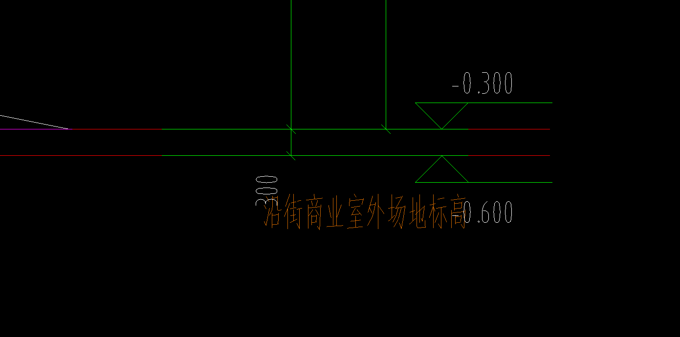 首层底标高