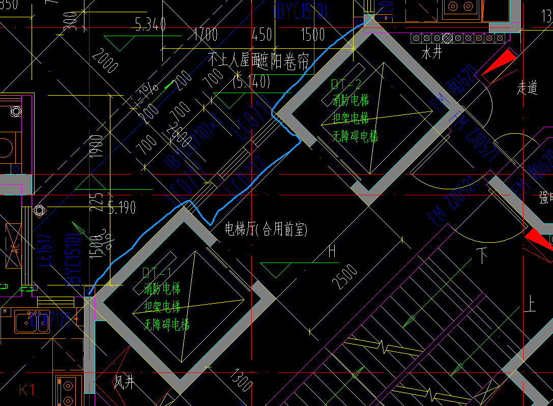投影面