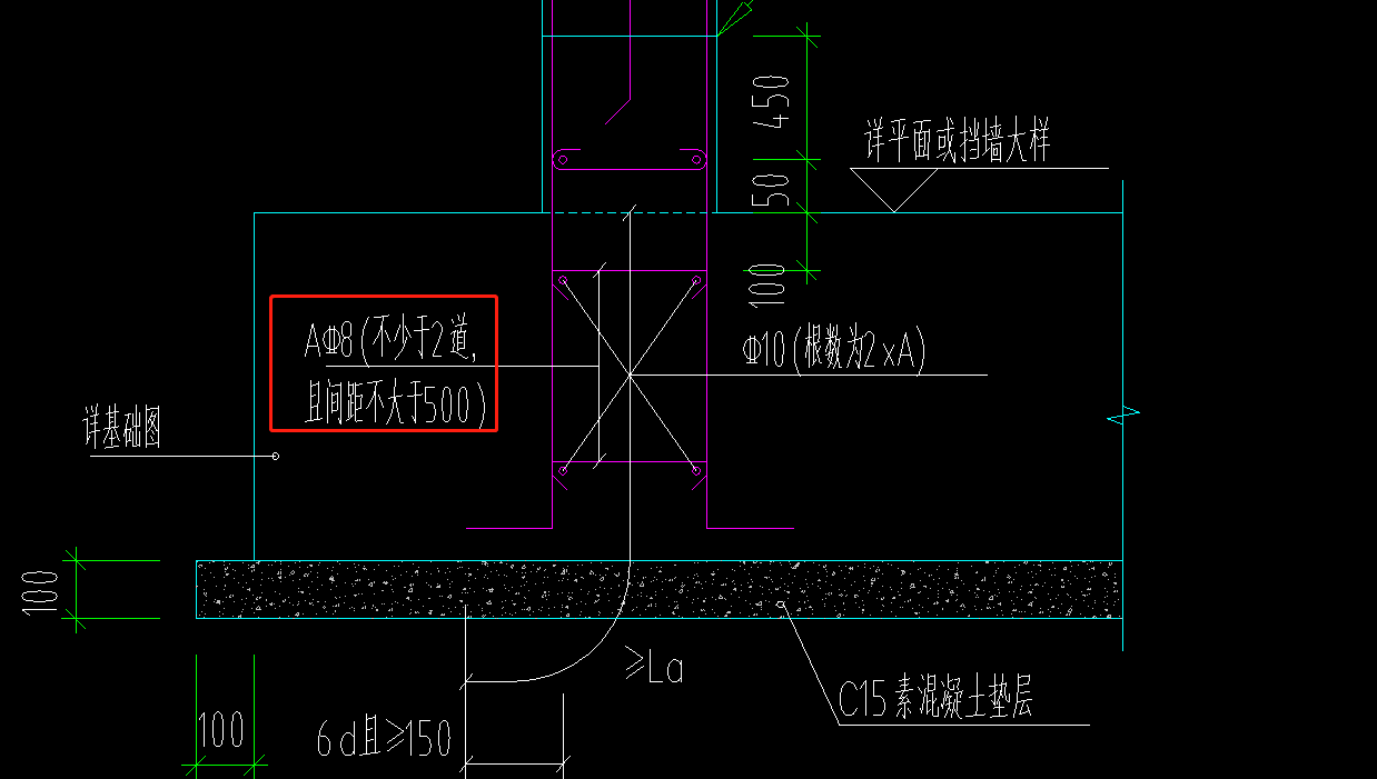 伸入