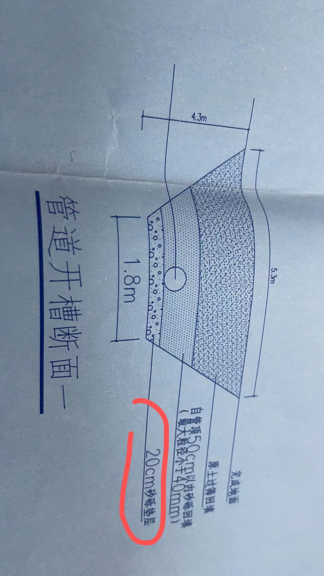 砂砾垫层