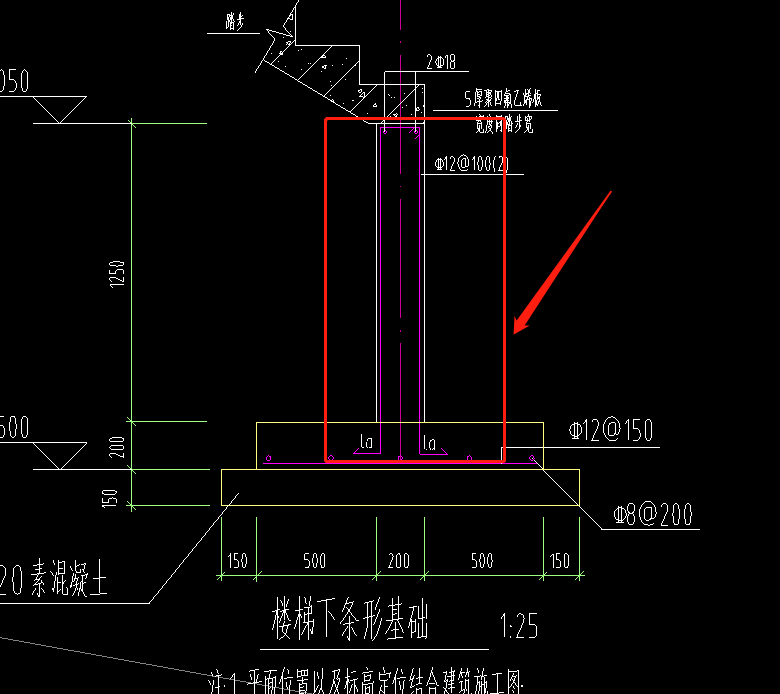 钢筋布置