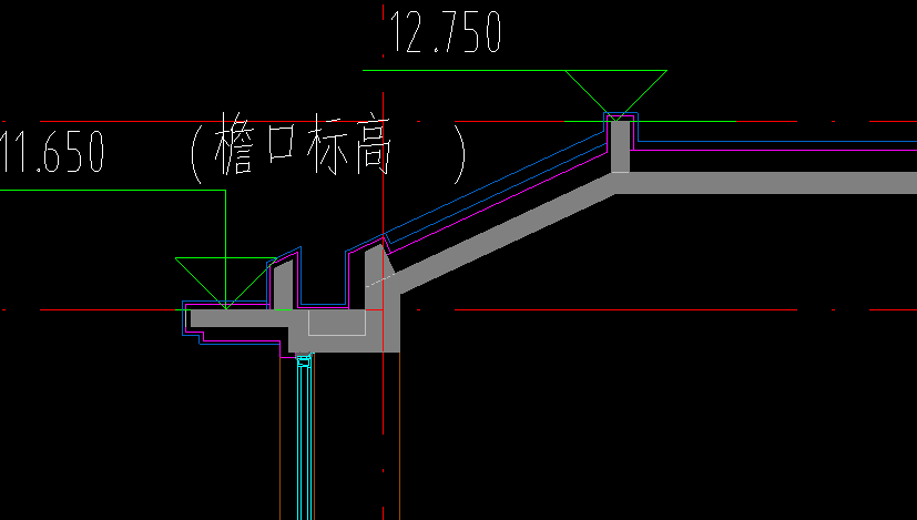 屋顶的梁