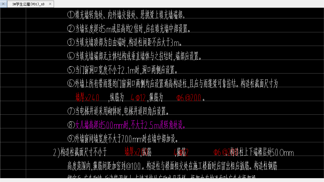 柱间