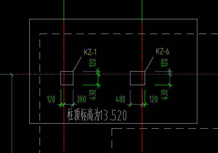 顶标高