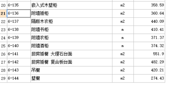 套定额