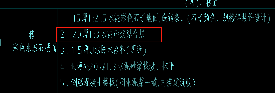 地面结合层
