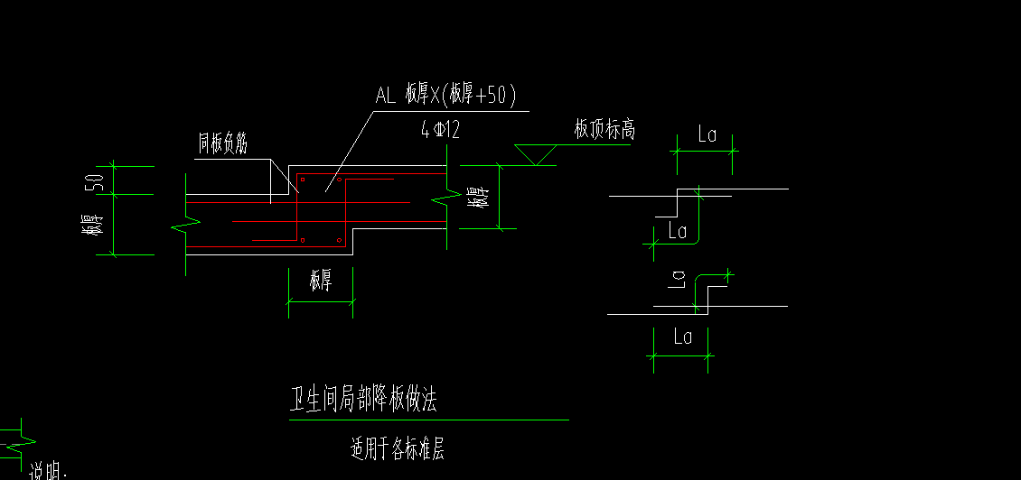 降板