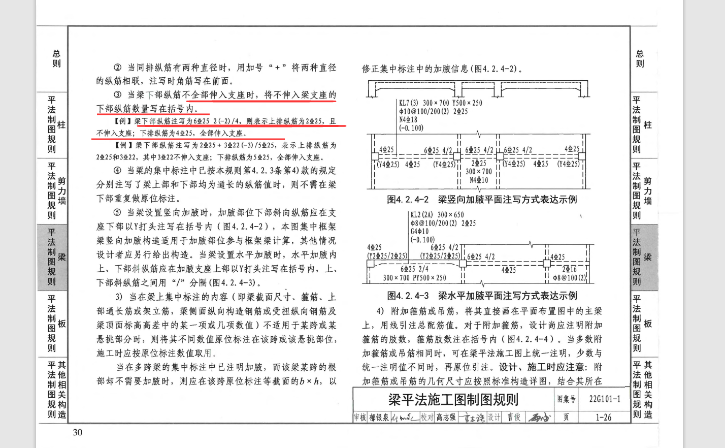 梁下