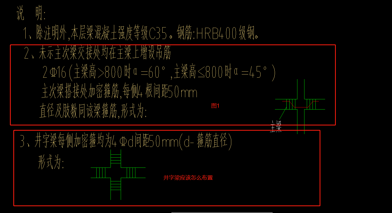 井字梁