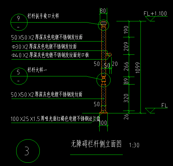 钢栏杆