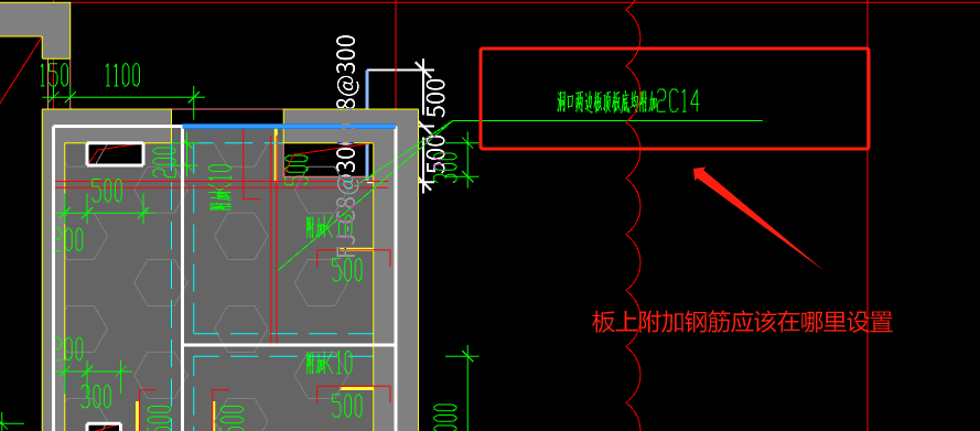 附加钢筋