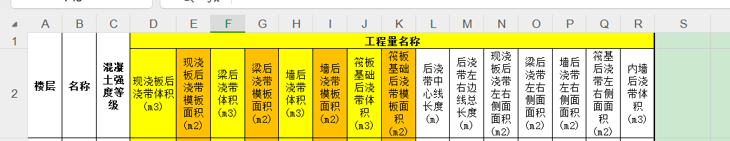 后浇带