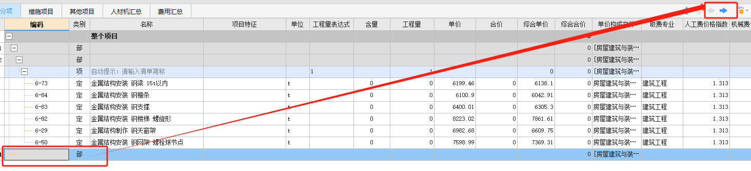 子分部