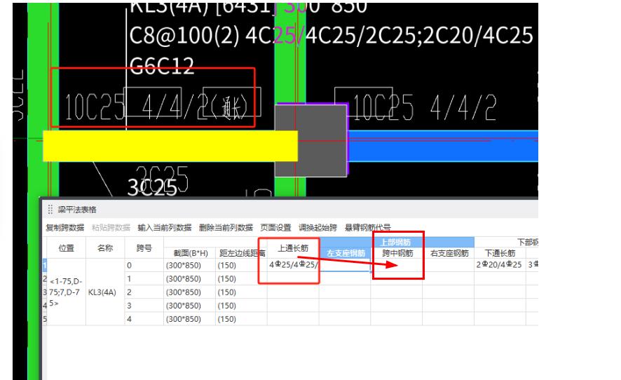 通长筋