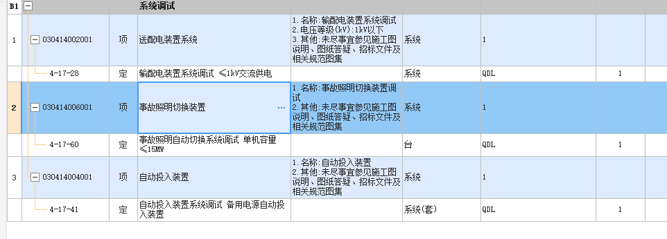 工程量