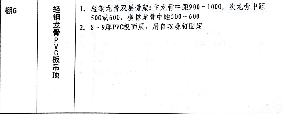 吊顶