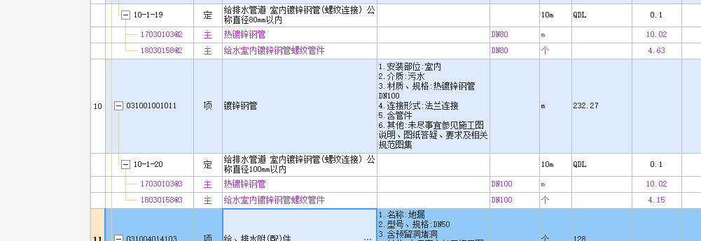 热镀锌钢管